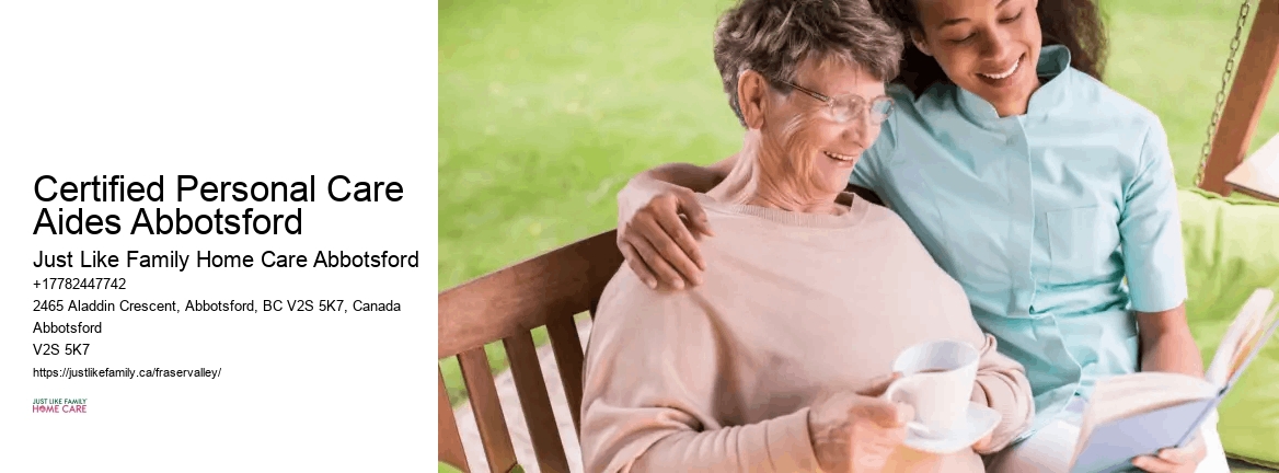 In-Home Nursing Care Certified Personal Care Aides Abbotsford