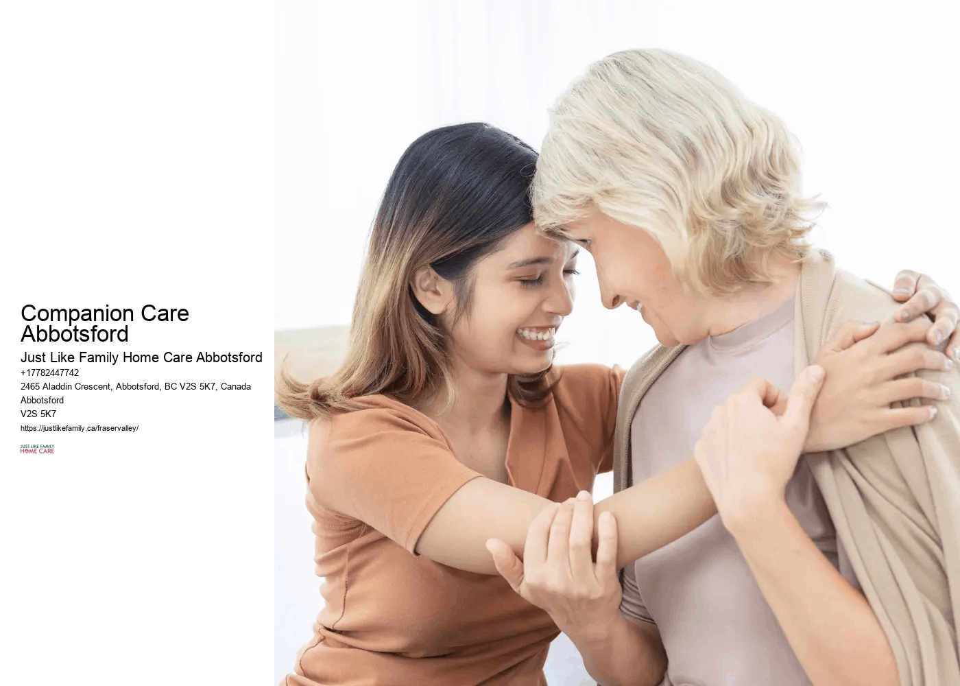 Nursing Care for Chronic Illness Companion Care Abbotsford