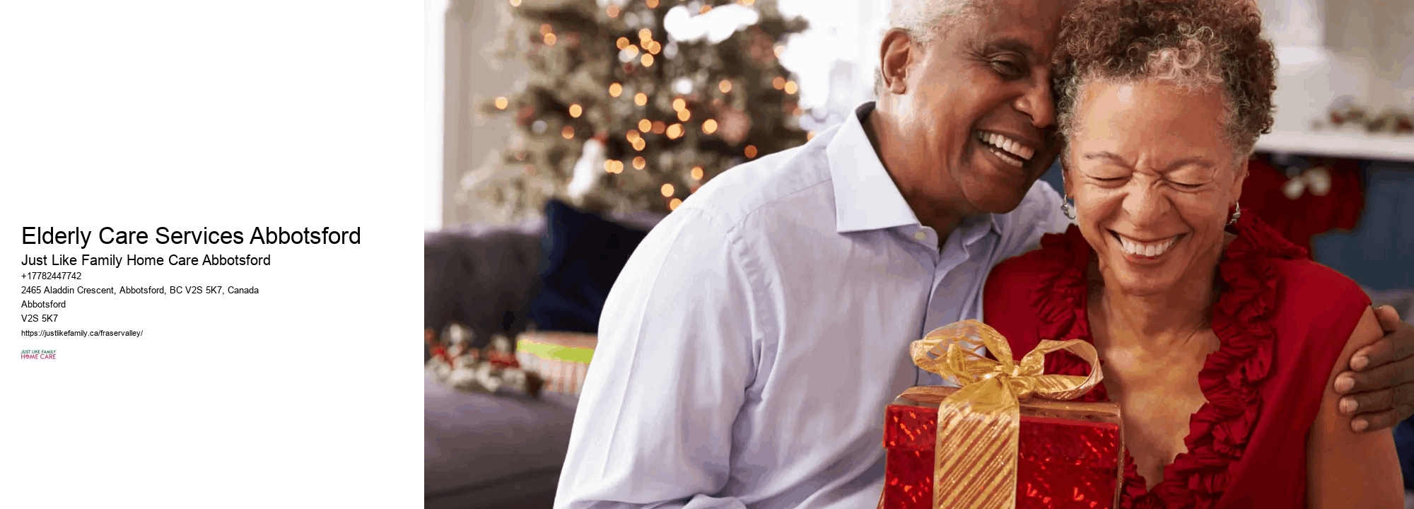 Senior Care Services Elderly Care Services Abbotsford
