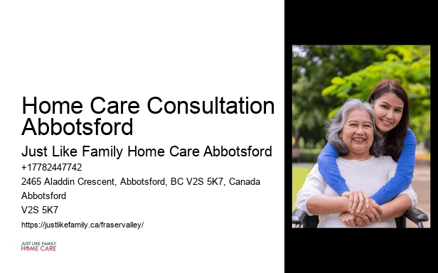 Light Housekeeping for Seniors Home Care Consultation Abbotsford