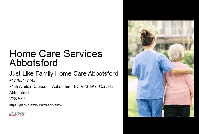 Elderly Support Services Home Care Services Abbotsford