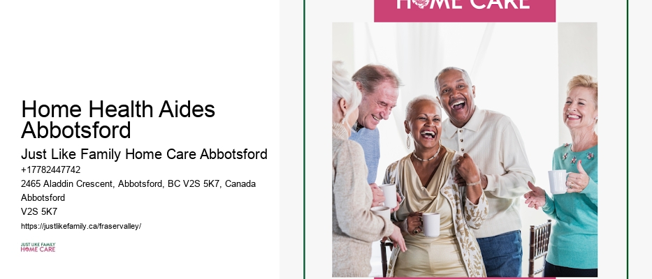 Family Caregiver Training Home Health Aides Abbotsford