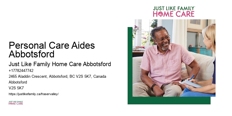 Alzheimer’s Care Plans Personal Care Aides Abbotsford
