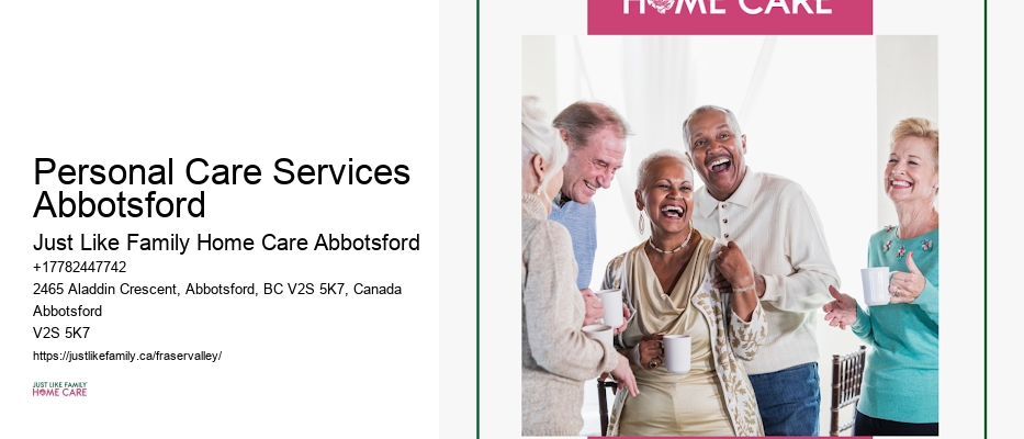 Home Health Services Personal Care Services Abbotsford