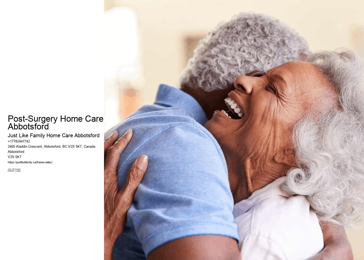 Post-Surgery Home Care Abbotsford