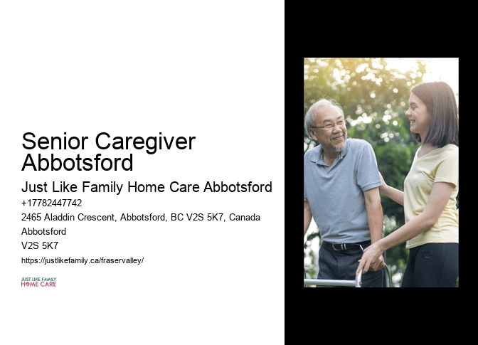Senior Caregiver Abbotsford Palliative Care Services