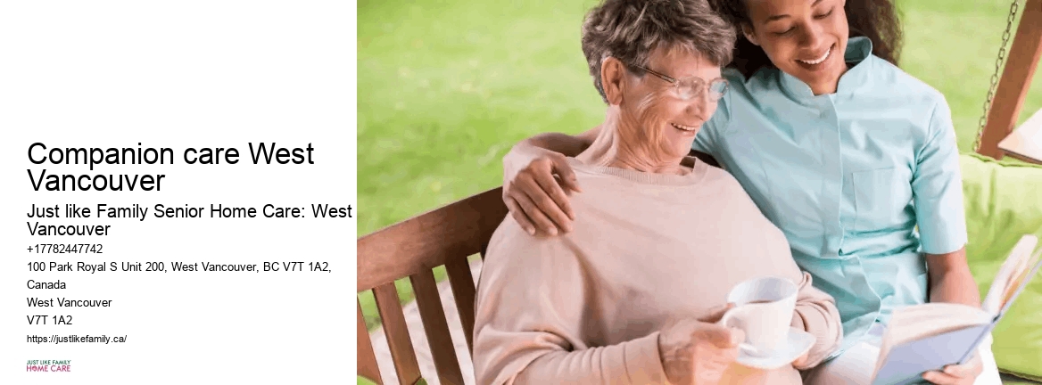 Home care for disabilities Companion care West Vancouver