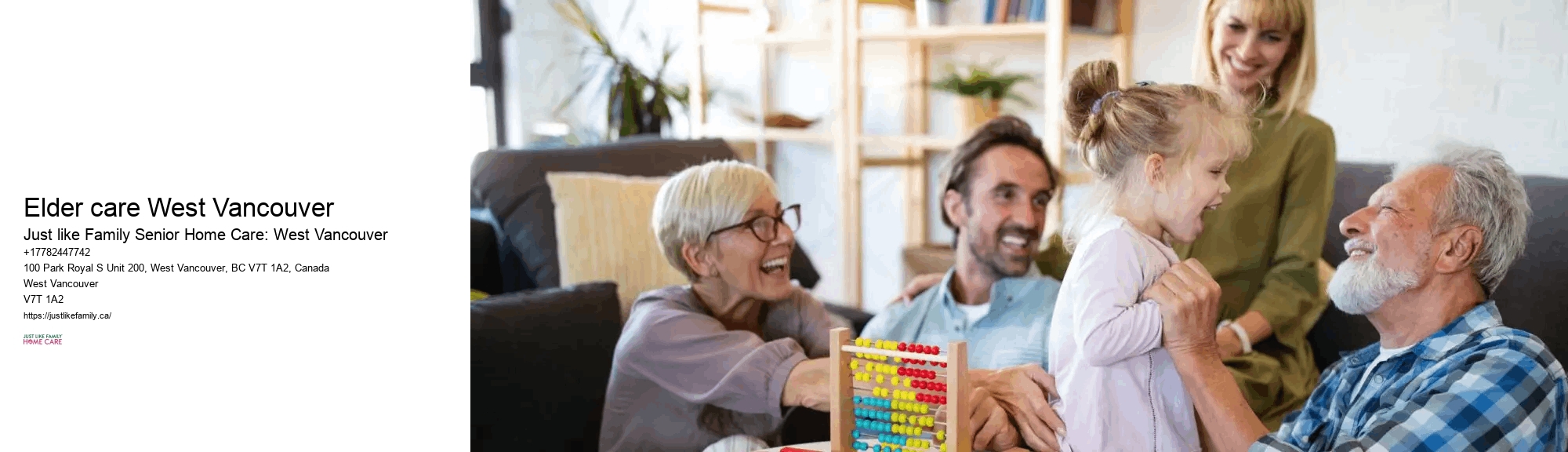 Elder care West Vancouver hospice care services