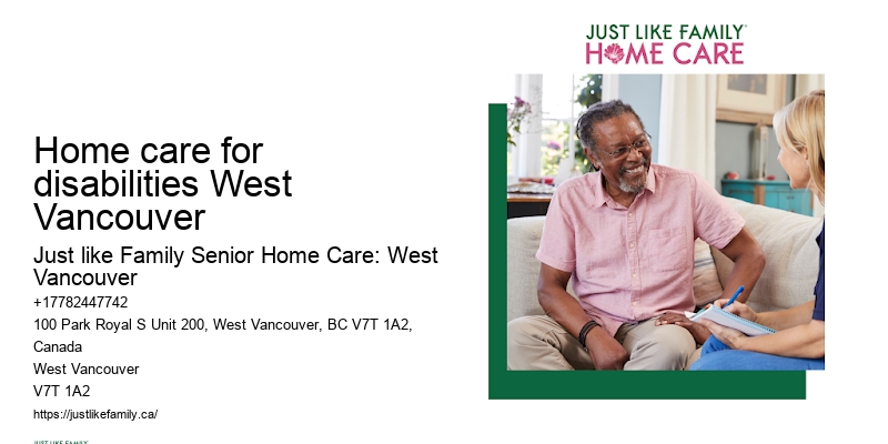 In-home care Home care for disabilities West Vancouver