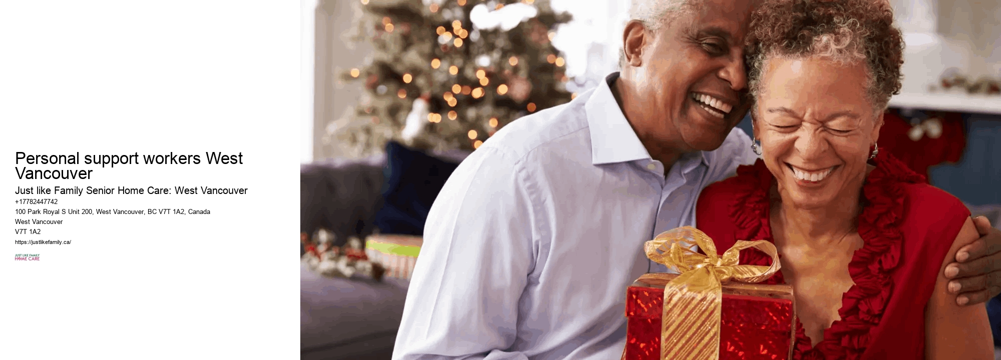 Assisted living services Personal support workers West Vancouver