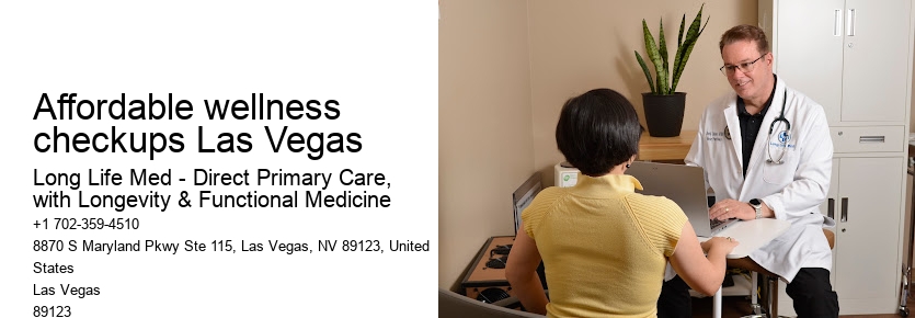 Affordable wellness checkups Las Vegas