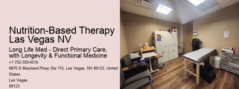 Nutrition-Based Therapy Las Vegas NV