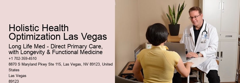 Holistic Health Optimization Las Vegas