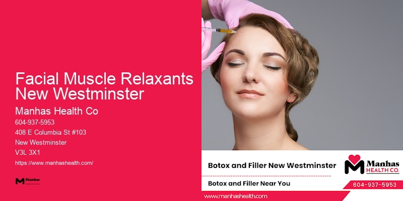Juvederm Facial Muscle Relaxants New Westminster