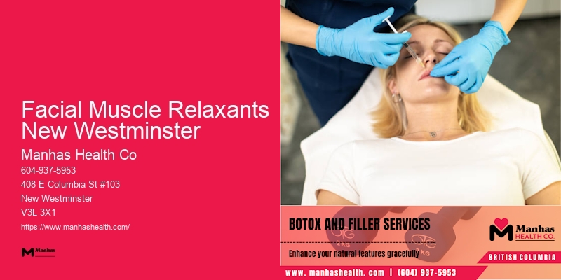 Non-surgical Skin Rejuvenation Facial Muscle Relaxants New Westminster