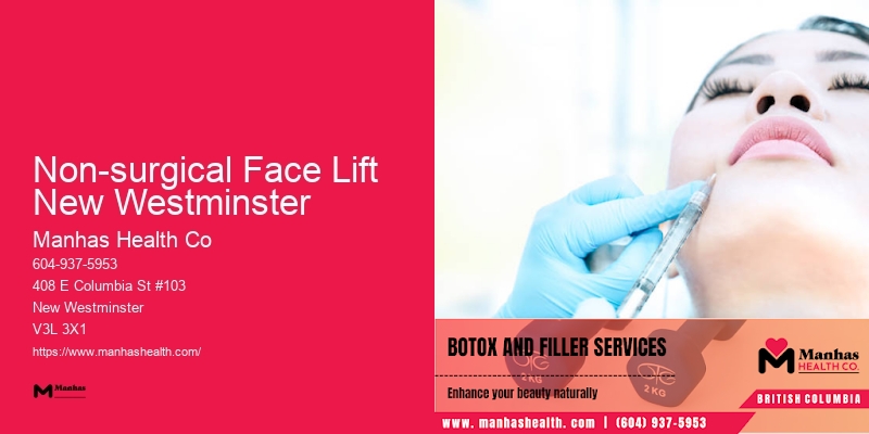 Innovative Facial Rejuvenation Technologies Non-surgical Face Lift New Westminster