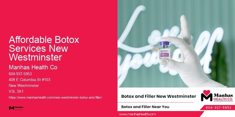 Botox Center Affordable Botox Services New Westminster