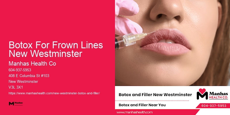 Botox Wrinkle Lifting Injections Botox For Frown Lines New Westminster