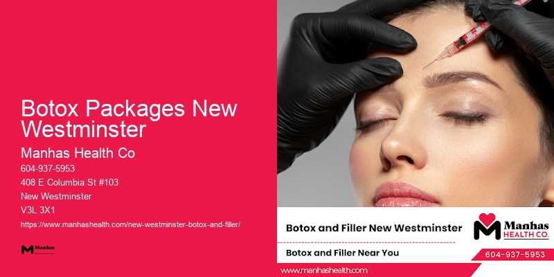 Botox Procedure Overview Botox Packages New Westminster