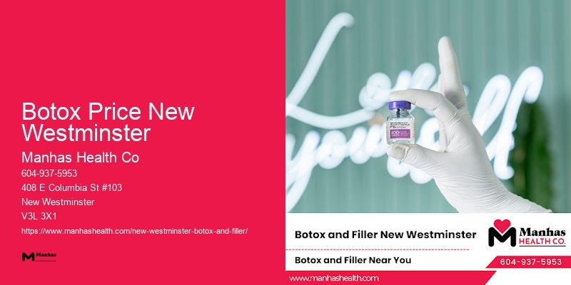 Local Botox Experts Botox Price New Westminster