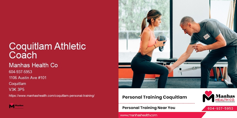 Coquitlam Athletic Coach Mobile Workout Coach