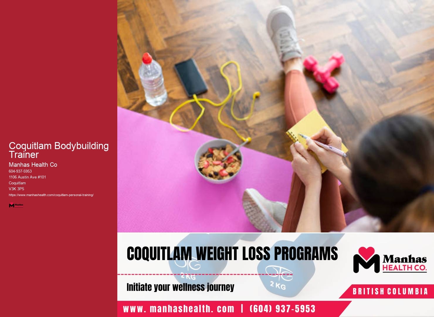 Coquitlam Bodybuilding Trainer Functional Fitness Coach