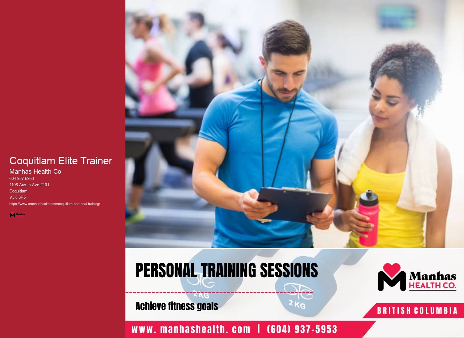 Functional Exercise Coach Coquitlam Elite Trainer