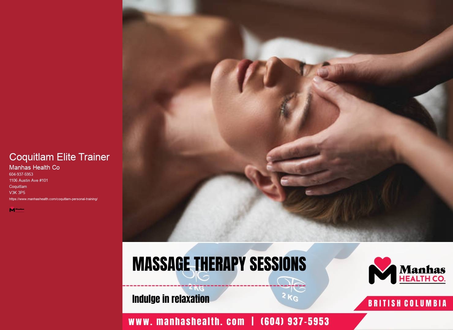 Coquitlam Elite Trainer Health and Wellness Coach