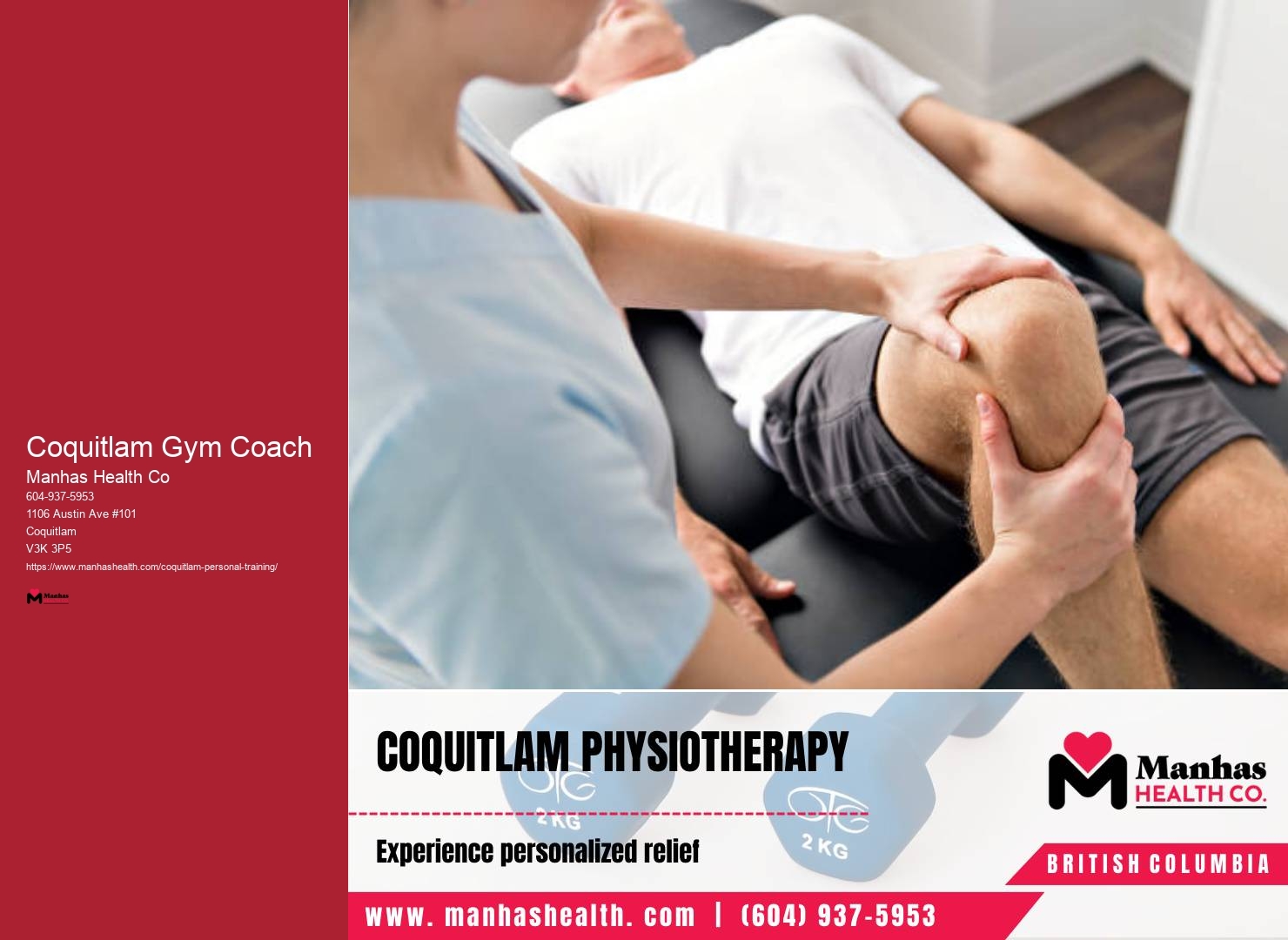 Coquitlam Gym Coach Lifestyle Training
