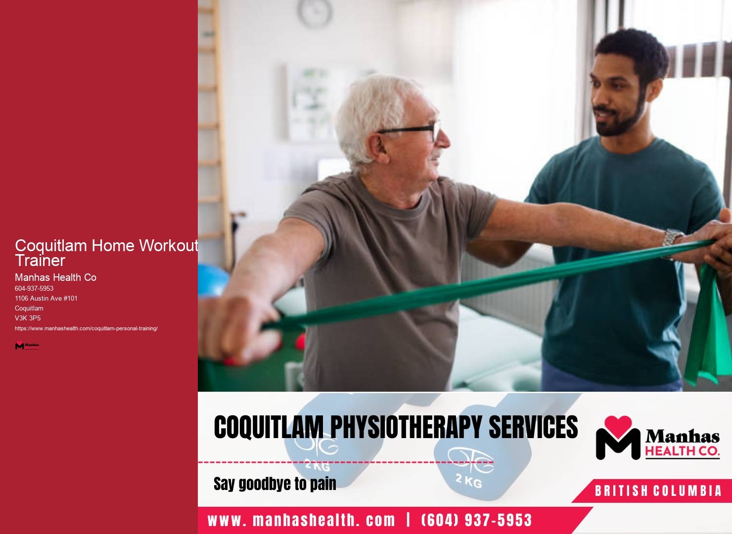 Fitness Coach Coquitlam Home Workout Trainer