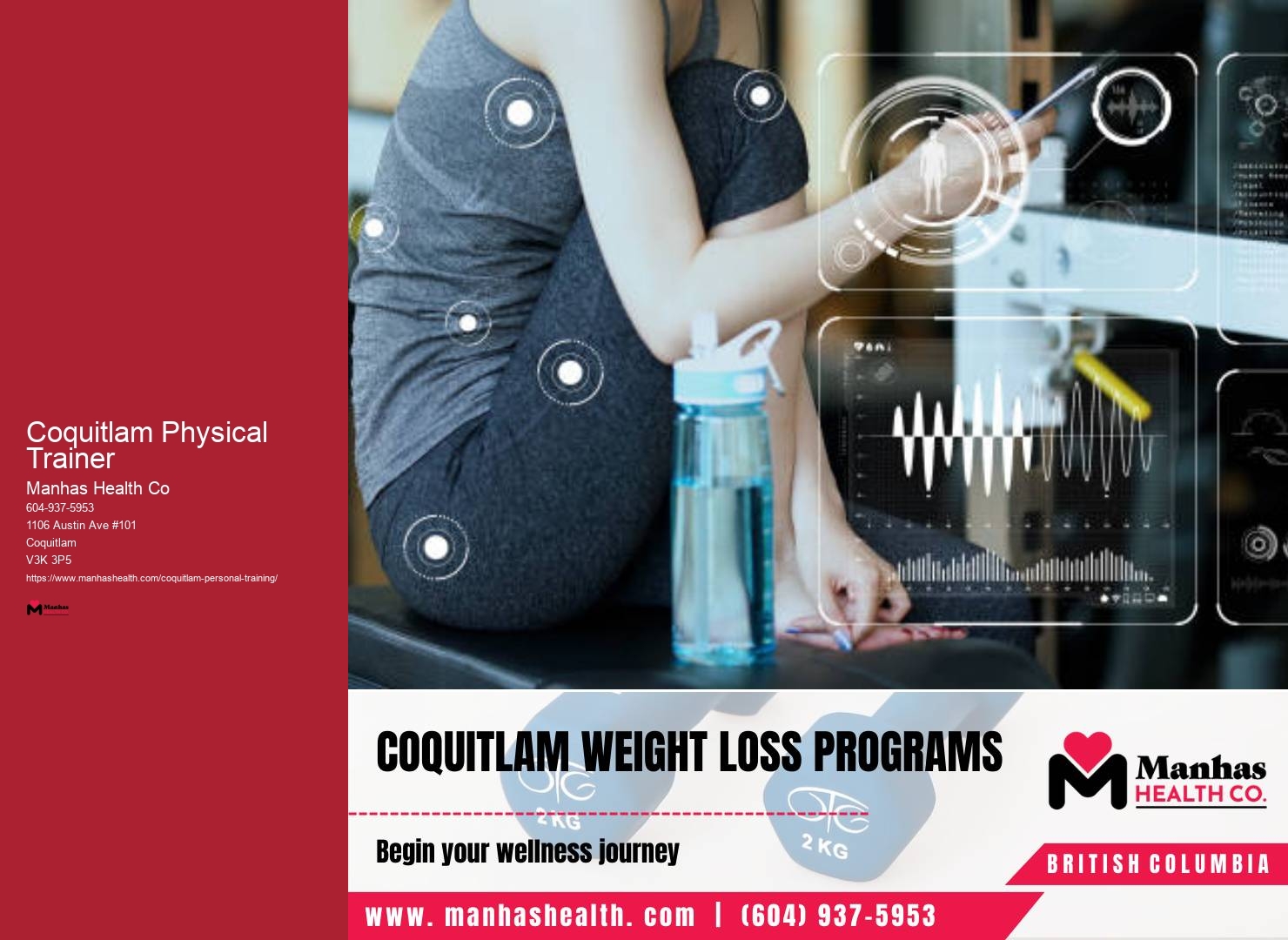 Coquitlam Physical Trainer Wellness Coach