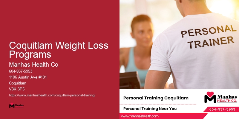 Personalized Bootcamp Workouts Coquitlam Weight Loss Programs