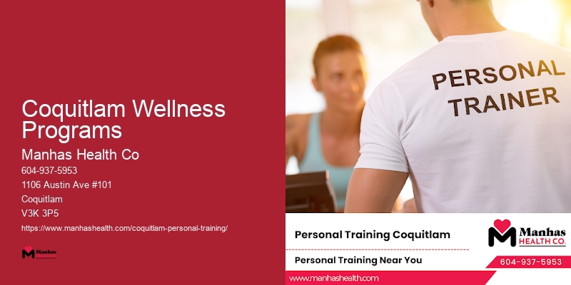 Functional Trainer Near Me Coquitlam Wellness Programs