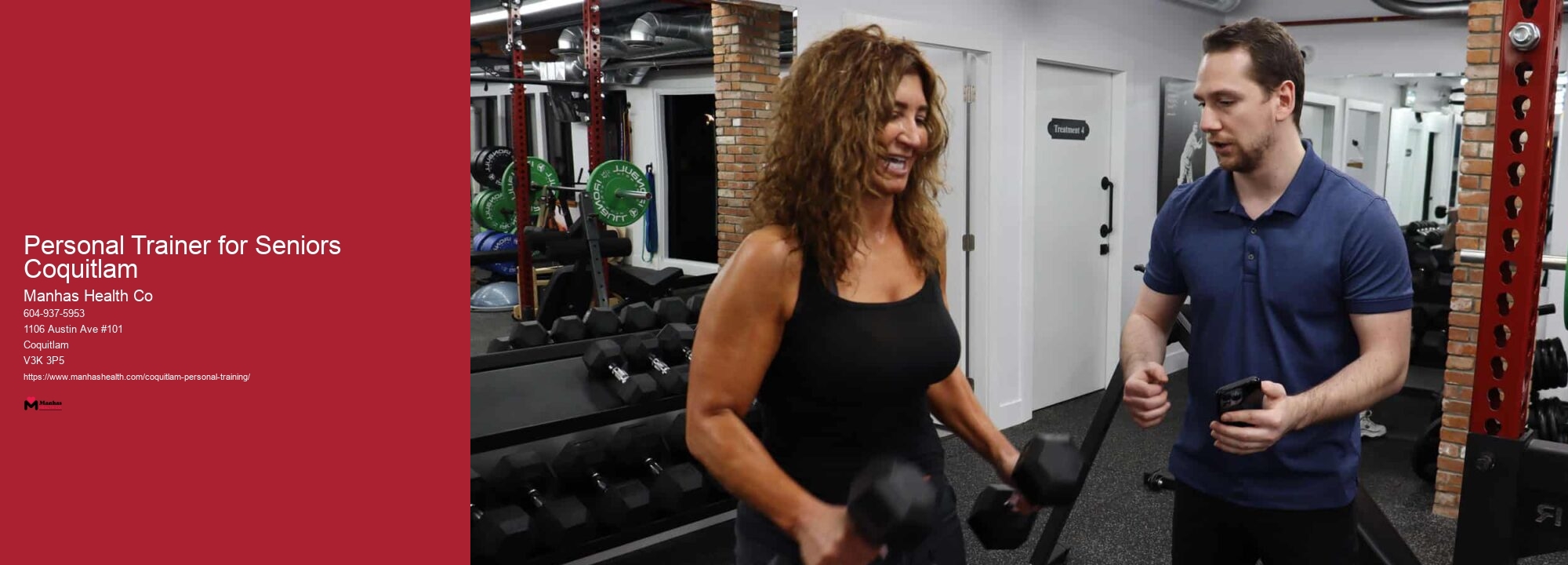 Personal Trainer for Seniors Coquitlam