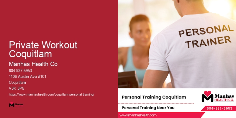 Private Workout Coquitlam Weight Loss Programs