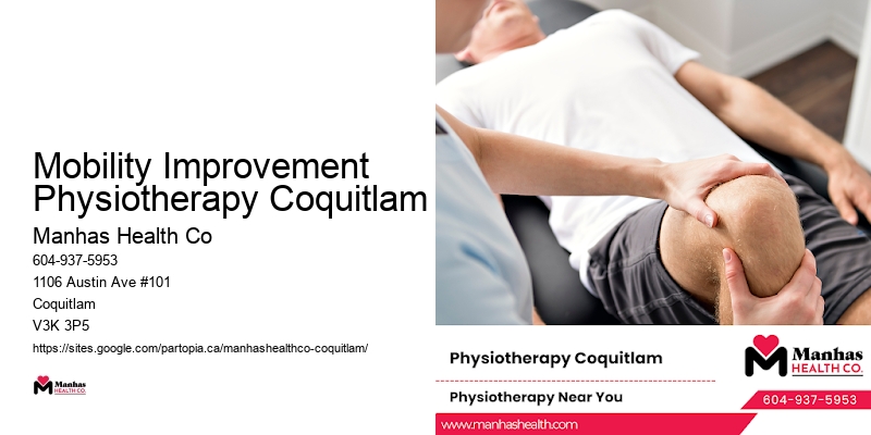 Mobility Improvement Physiotherapy Coquitlam