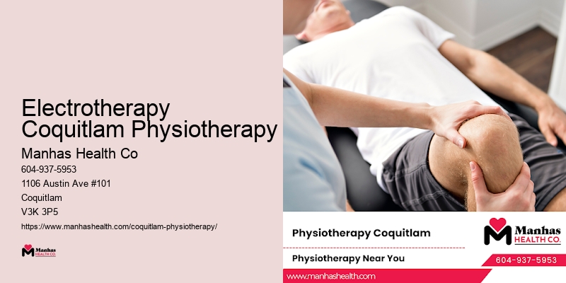 Electrotherapy Coquitlam Physiotherapy