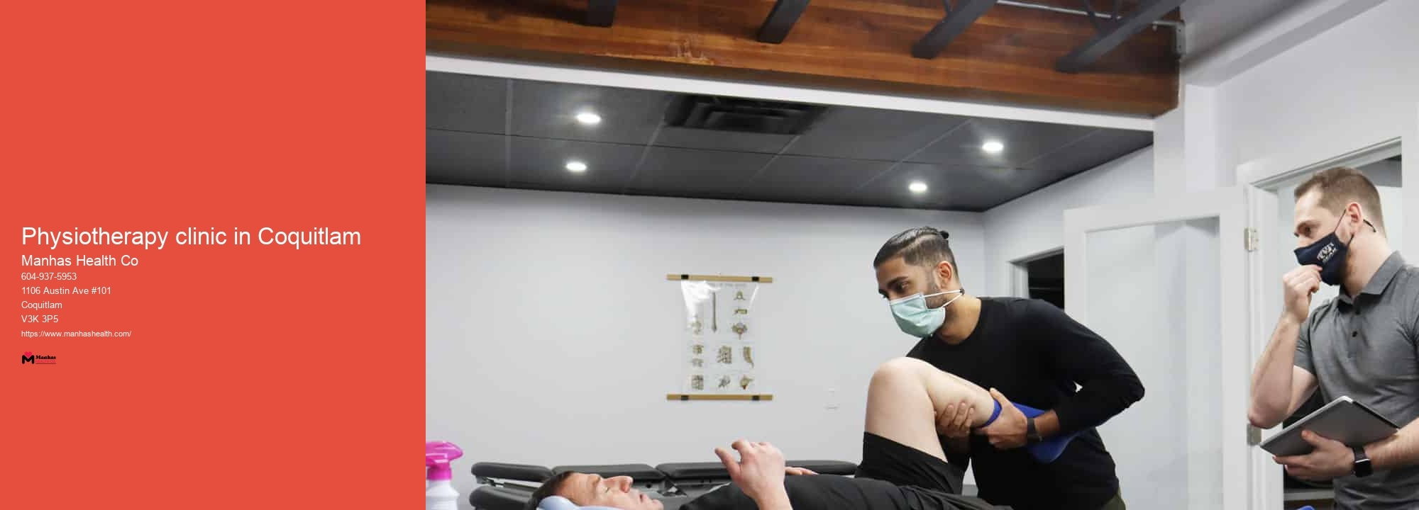 Physiotherapy clinic in Coquitlam