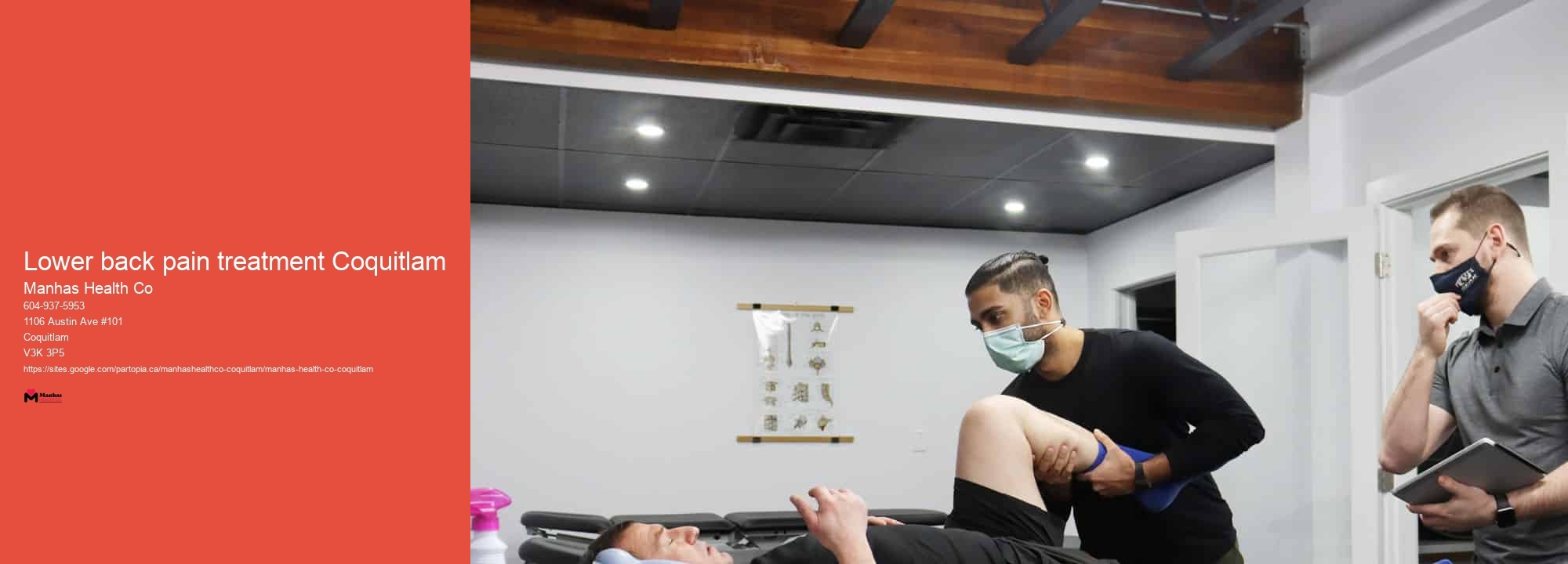 Lower back pain treatment Coquitlam