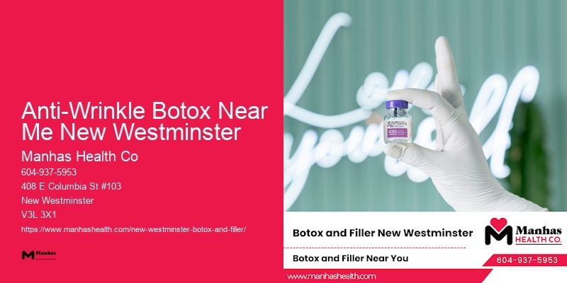 Botox for Crow’s Feet Lines Anti-Wrinkle Botox Near Me New Westminster