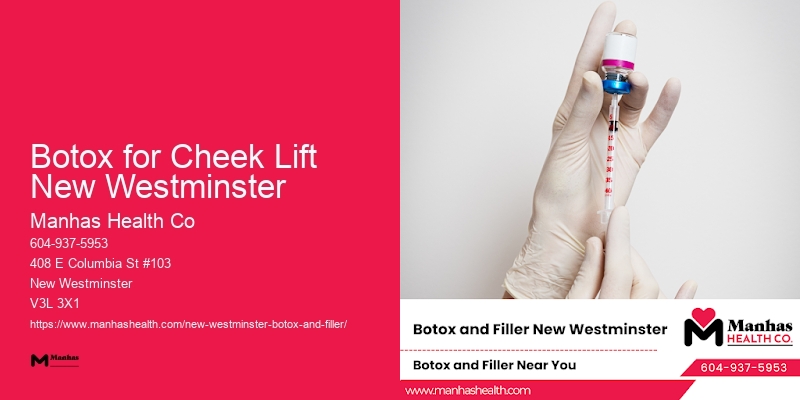 Anti-Aging Skincare with Botox Botox for Cheek Lift New Westminster