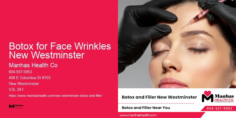 Affordable Botox Consultation Botox for Face Wrinkles New Westminster