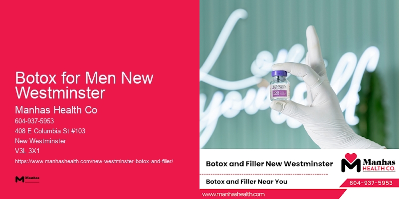 Botox for Fresh Face Botox for Men New Westminster