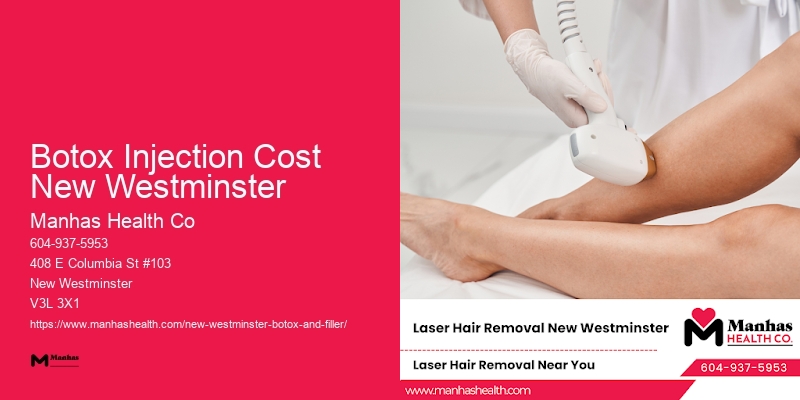 Non-Surgical Wrinkle Treatment Botox Injection Cost New Westminster