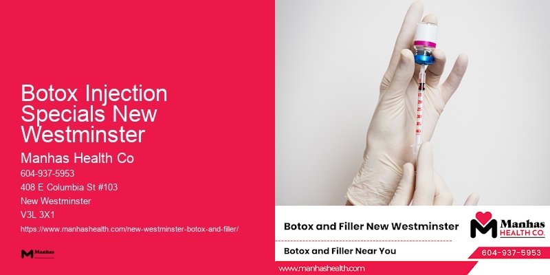 Best Wrinkle Treatment Botox Injection Specials New Westminster