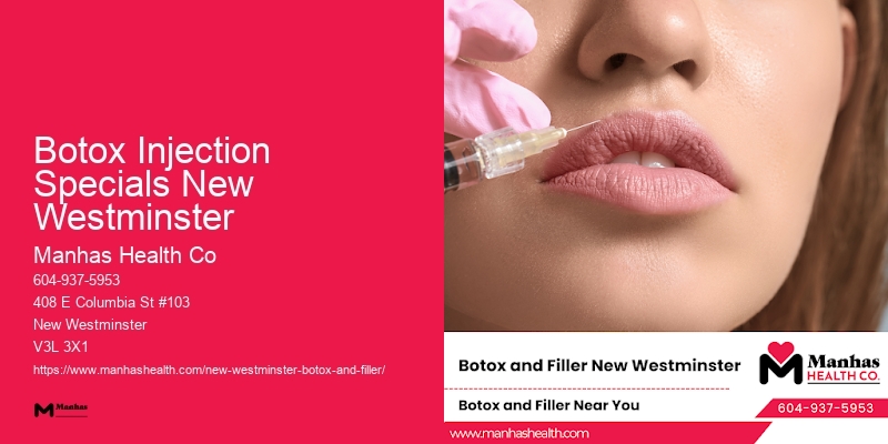 Forehead Botox Botox Injection Specials New Westminster