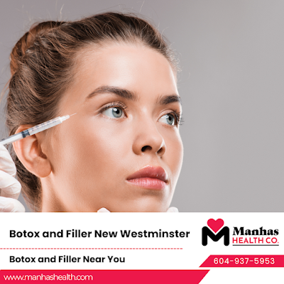 Non-surgical jawline contouring Aesthetic injections New Westminster
