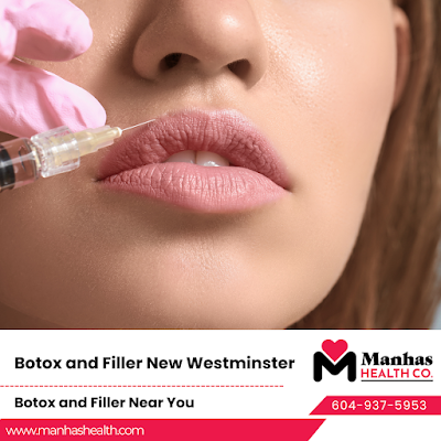 Non-surgical lip enhancement Cosmetic Injections New Westminster