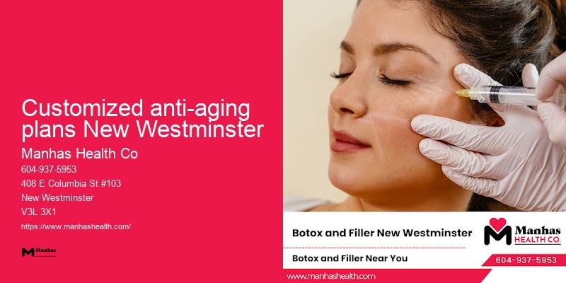 Customized anti-aging plans New Westminster