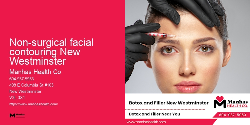 Non-surgical facial contouring New Westminster